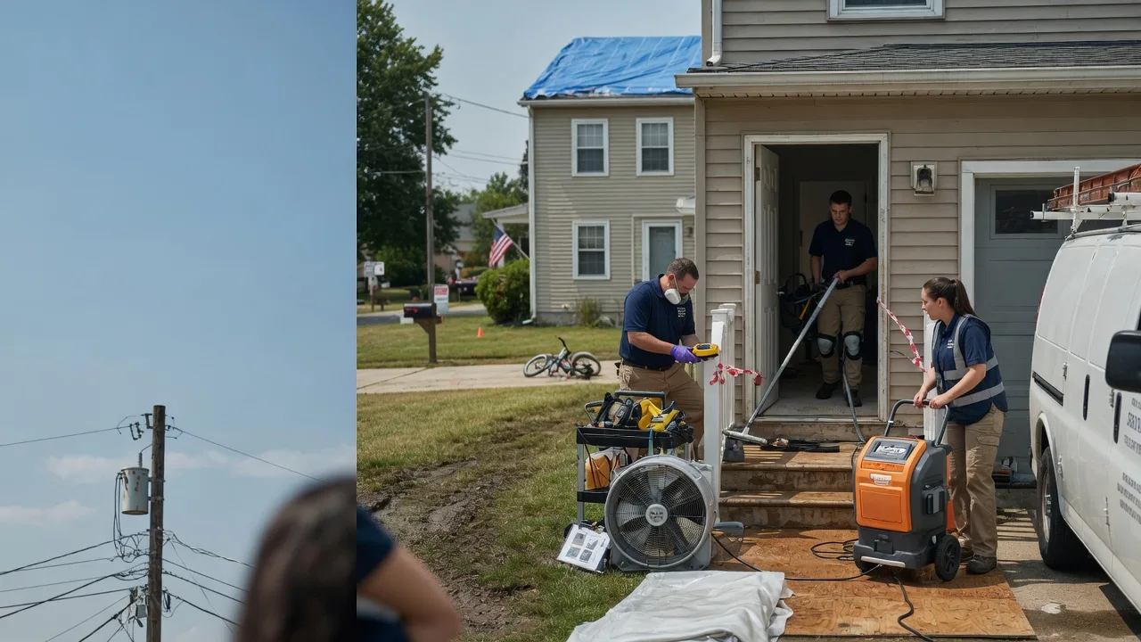 Water Damage Repair in Norwich, OH near me